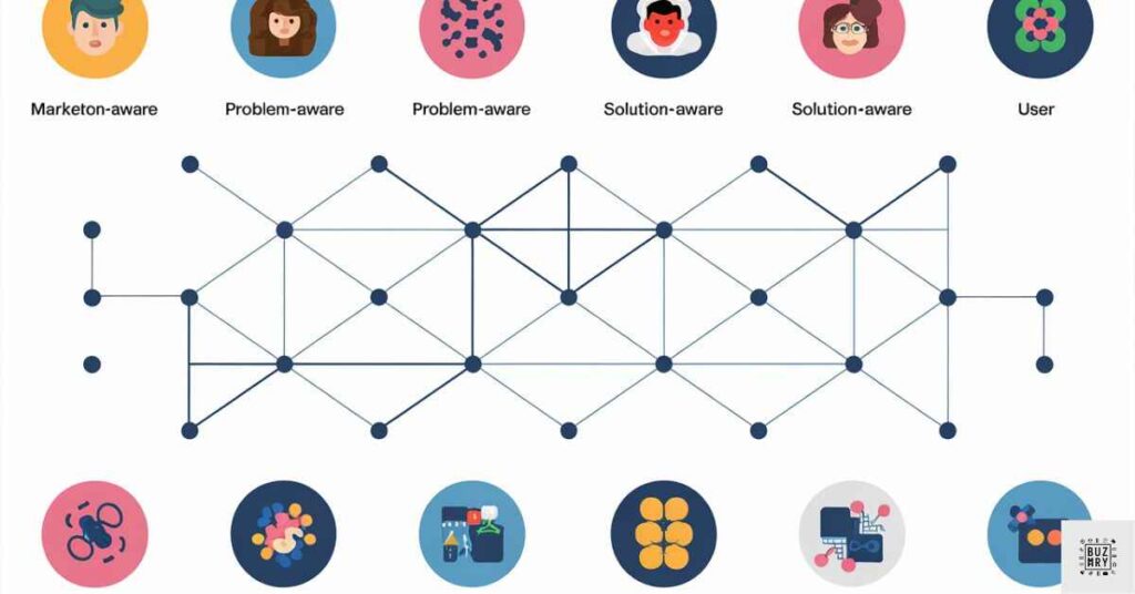 Marketing circle problem aware solution aware