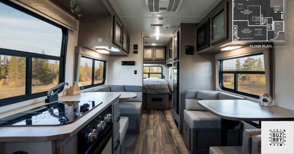 Where to Find the 91 Newman Mountain Aire Travel Trailer Floor Plan